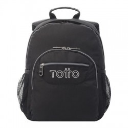 MOCHILA TOTTO GOMMAS PRETA